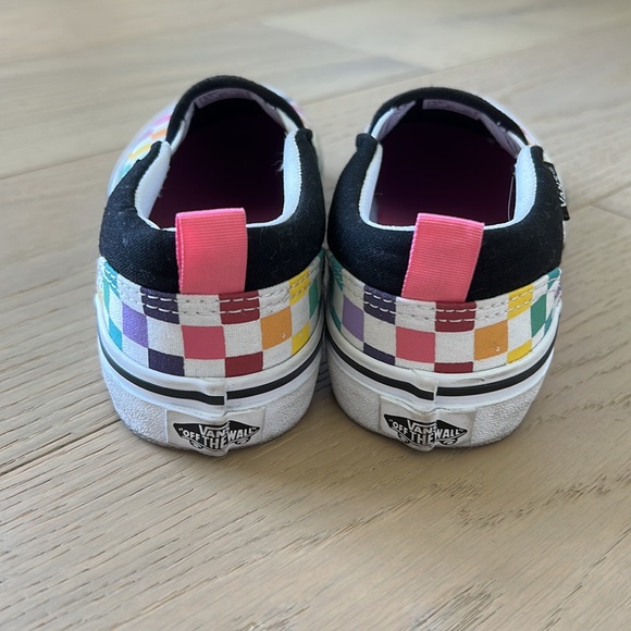 Checkered Rainbow Vans - Picture 2 of 3